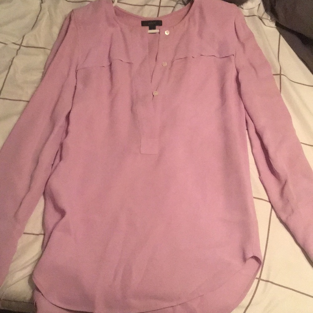 J. Crew log sleeve blouse